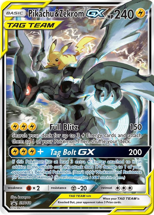 Pokemon TCG! Pikachu & Zekrom GX - SM Promos (SMP)
