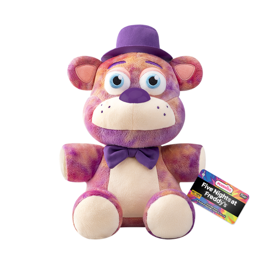 Funko Plush! Five Nights at Freddy’s (FNAF) Tie-Dye Freddy 10-Inch Plush