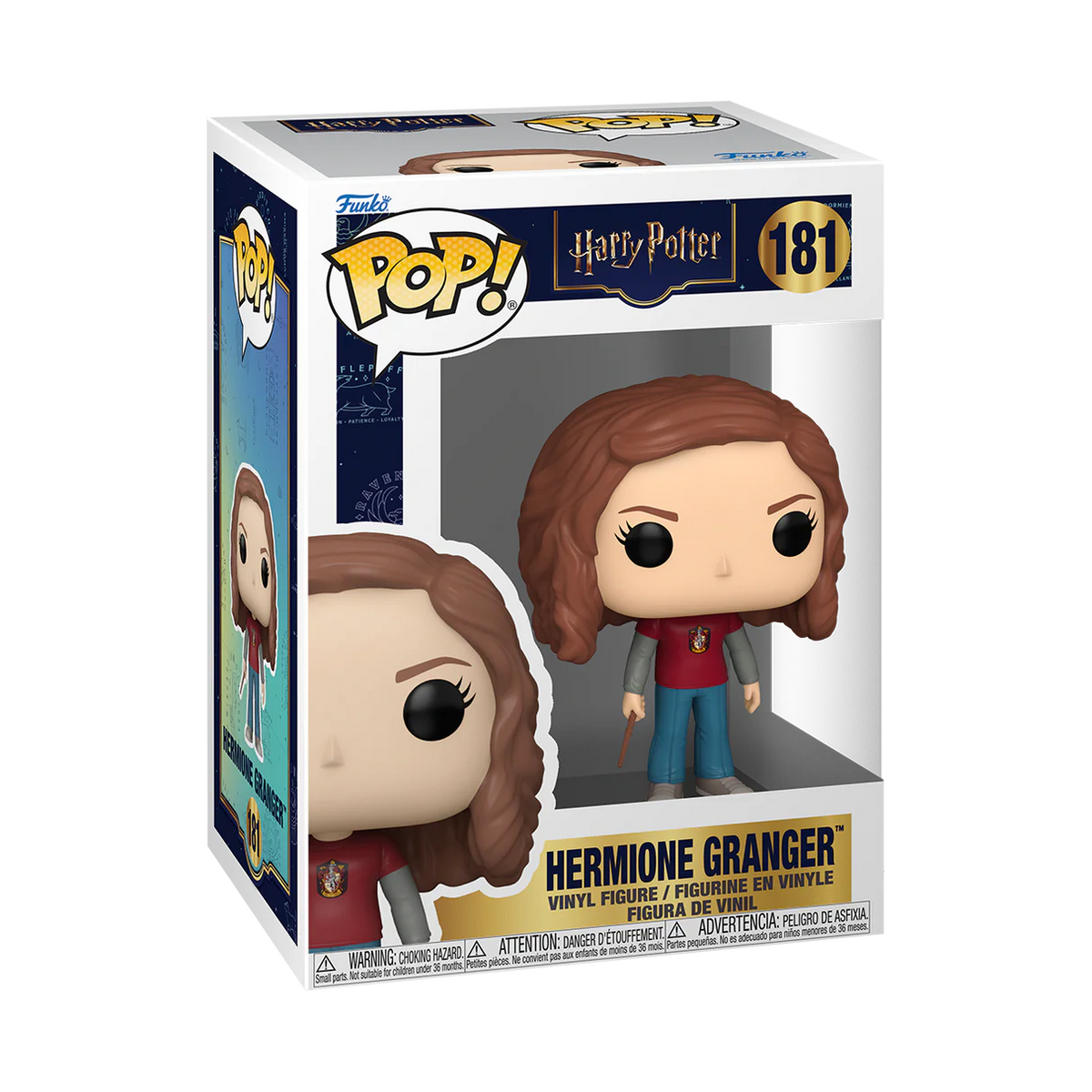 Funko Pop! Harry Potter : Hermione Granger 181 Figure + Pop Protector