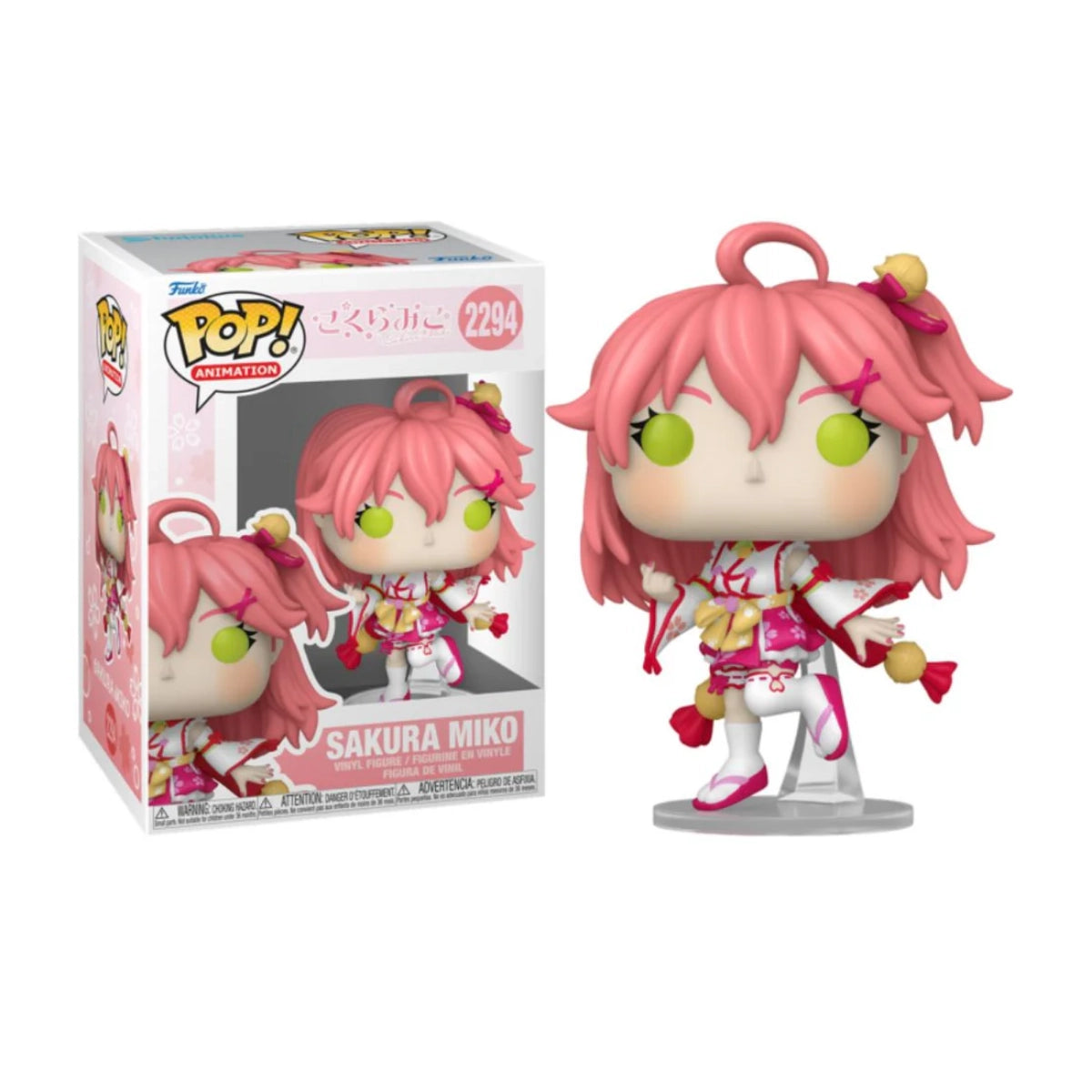 Funko Pop! hololive - Sakura Miko 2294 Figure + Pop Protector