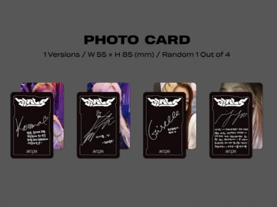 K-POP AESPA - GIRLS (2ND MINI ALBUM) DIGIPACK VER. ROCKET PUNCHER (KARINA VERSION)