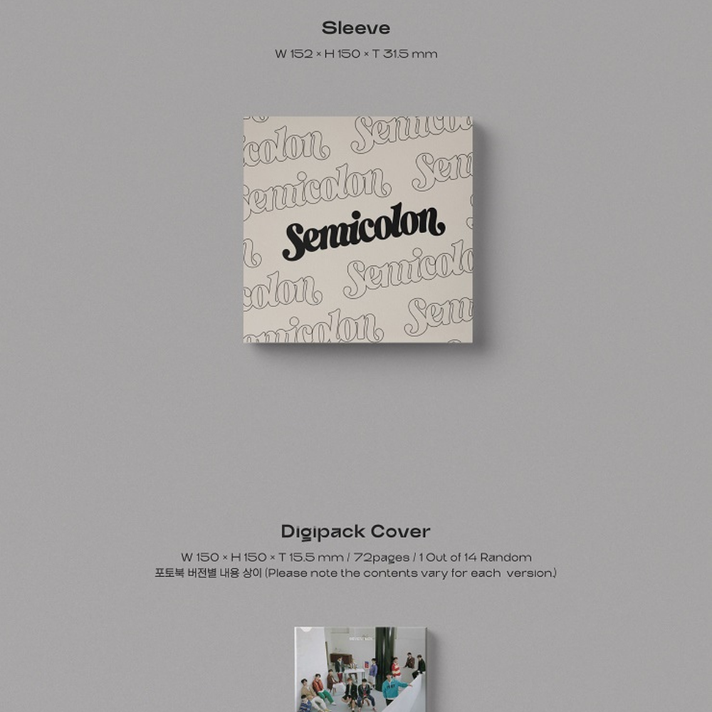 K-pop Seventeen - ; [ Semicolon ] Special Album (Random)
