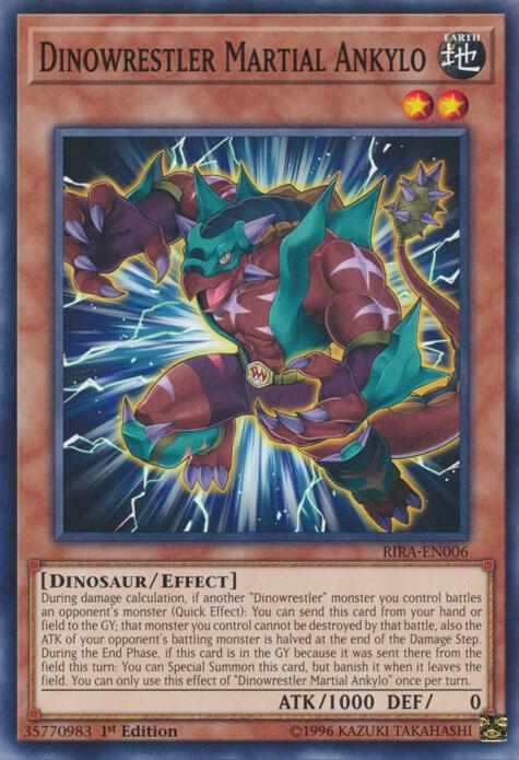 Dinowrestler Martial Ankylo - Rising Rampage (RIRA)