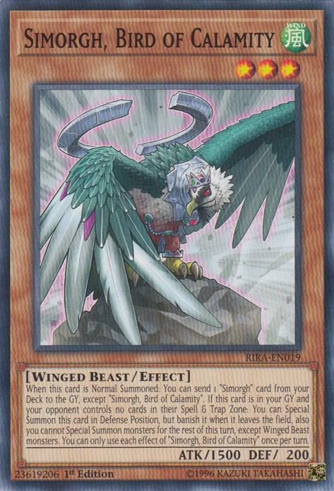 Simorgh, Bird of Calamity - Rising Rampage (RIRA)