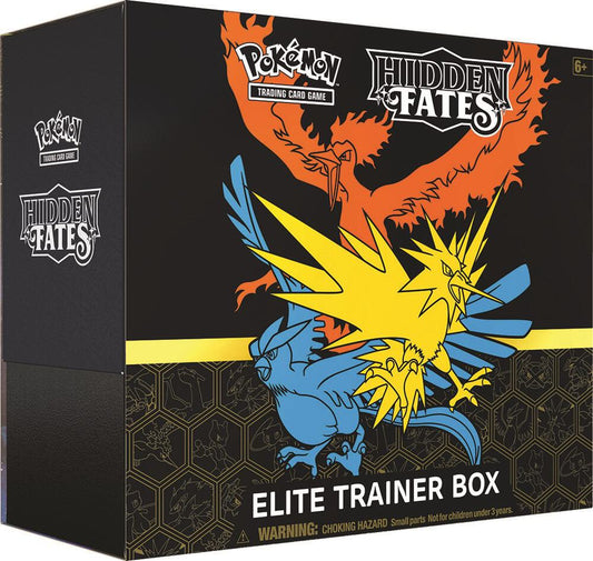 Pokemon TCG! Hidden Fates Elite Trainer Box - Hidden Fates (HIF)
