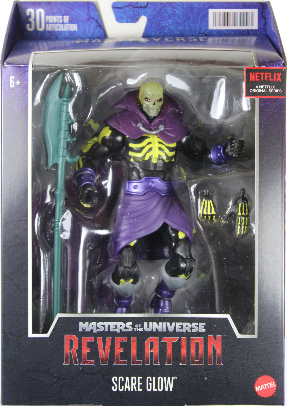 Masters of the Universe Revelation ~ 7" SCARE GLOW FIGURE ~ MOTU Masterverse