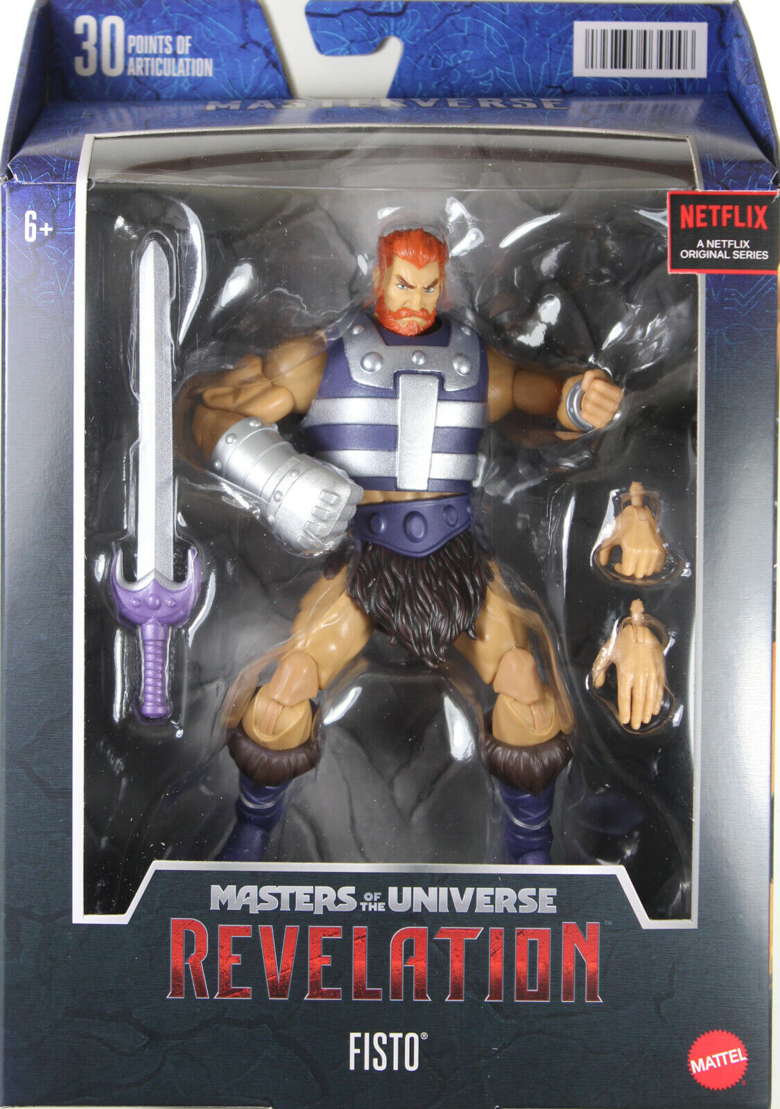 Masters of the Universe Revelation ~ 7" FISTO ACTION FIGURE ~ MOTU Masterverse