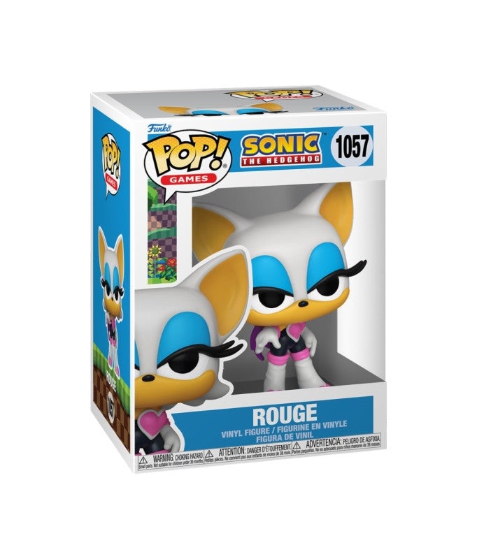Funko Pop! Sonic The Hedgehog Rogue 1057 + Pop Protector