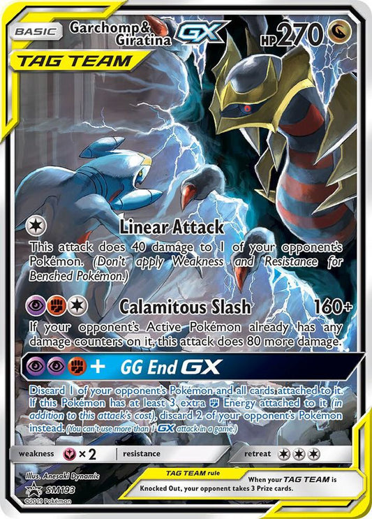 Pokemon TCG! Garchomp & Giratina GX - SM193 - SM Promos (SMP)