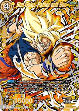 Dragon Ball TCG! Son Goku, Father and Son - Draft Box 04 - Dragon Brawl (DB1)