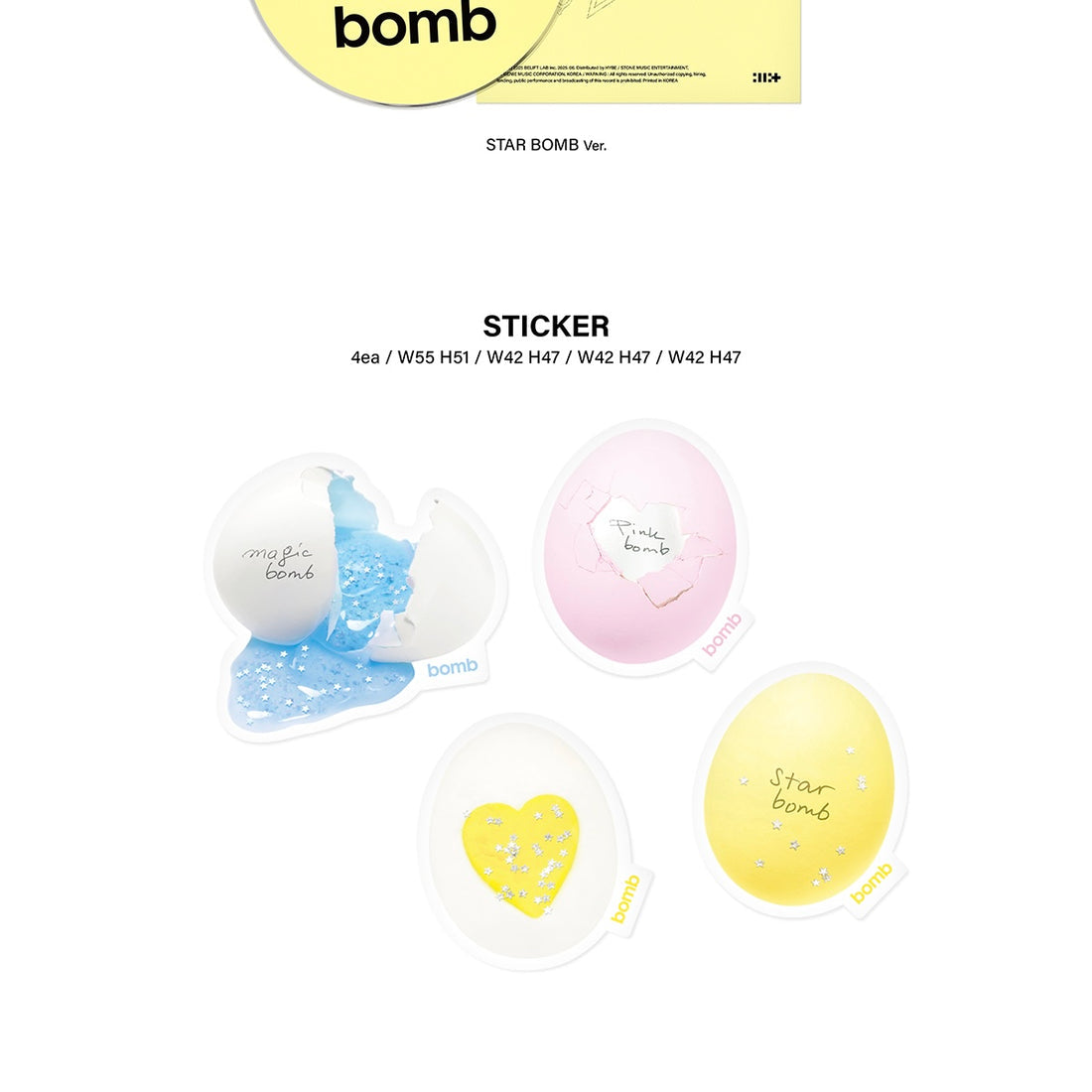 K-POP ILLIT - 3RD MINI ALBUM [BOMB] (MAGIC BOMB VER.)