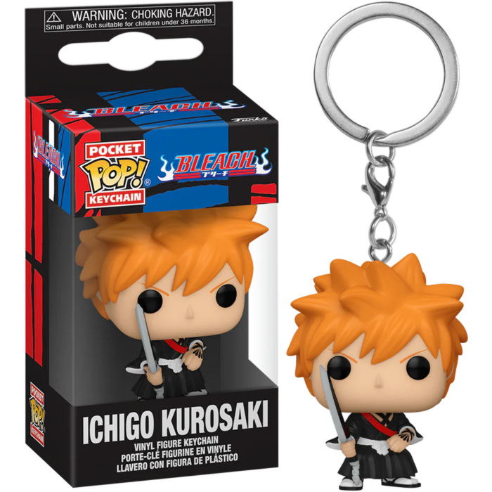 Funko Pocket Pop Bleach Ichigo Kurosaki Keychain