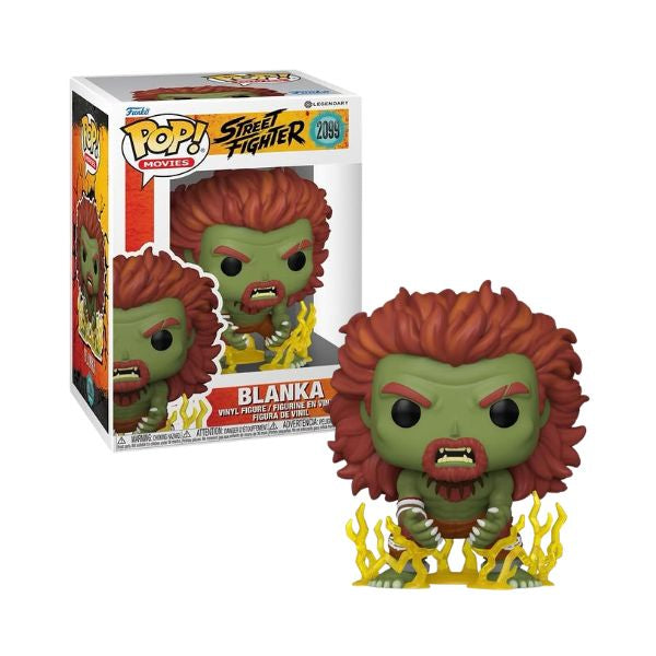 Funko Pop! Street Fighter - Blanka 2099 Figure + Pop Protector