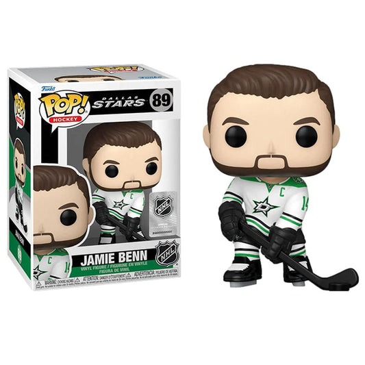 Funko Pop! Hockey NHL Dallas Stars Jamie Benn 89 + Free Protector