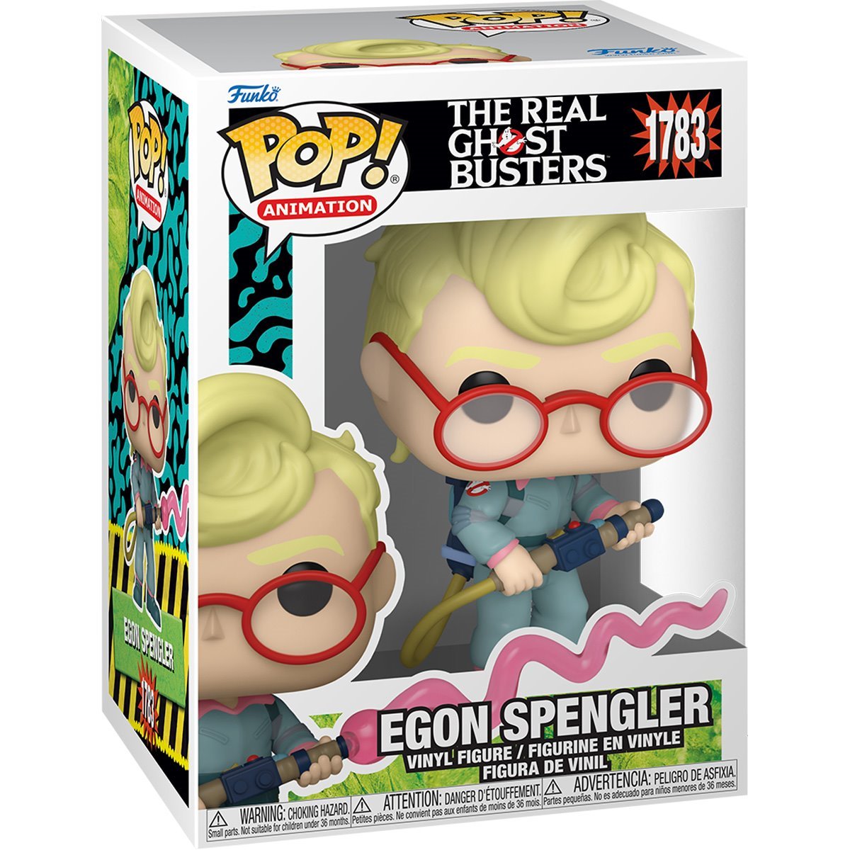 Funko Pop! The Real Ghostbusters : Egon Spengler 1783 + Pop Protector