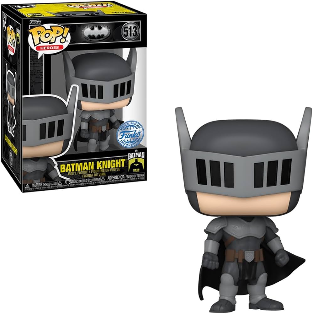 Funko Pop! DC Batman 85 Years - Batman Knight 513 Funko Special Edition + Pop Protector
