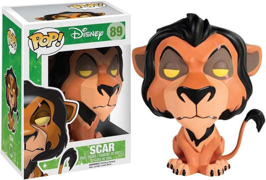 Funko Pop! Disney The Lion King Scar 89 (VAULTED) + Free Protector