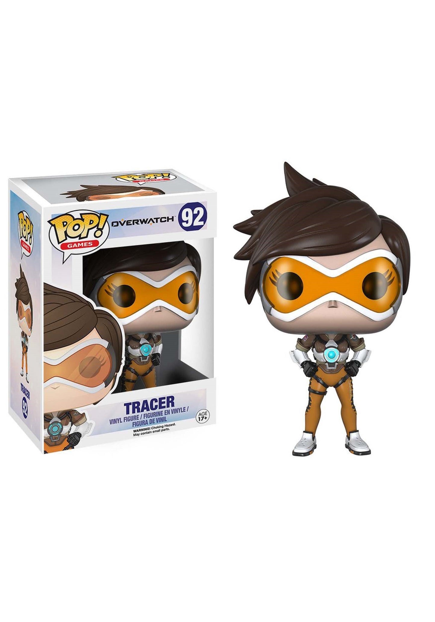 Funko Pop! Overwatch Tracer 92 (box ware) (VAULTED)