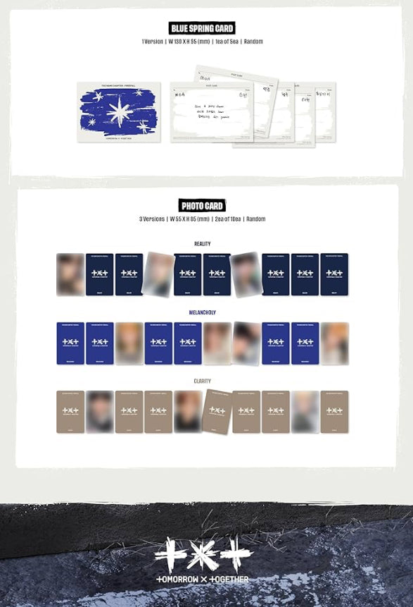 K-pop Tomorrow X Together (TXT) - The Name Chapter : Freefall - MELANCHOLY Ver. Album