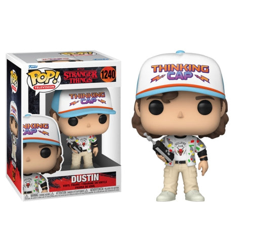 Funko Pop! Netflix Stranger Things Dustin 1240 + Free Protector