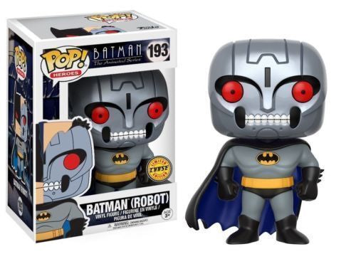 Funko Pop! Batman The Animated Series - Batman (Robot) 193 CHASE+ Free Protector