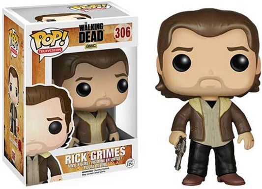 Funko Pop! The Walking Dead - Rick Grimes 306 + Protector (VAULTED)
