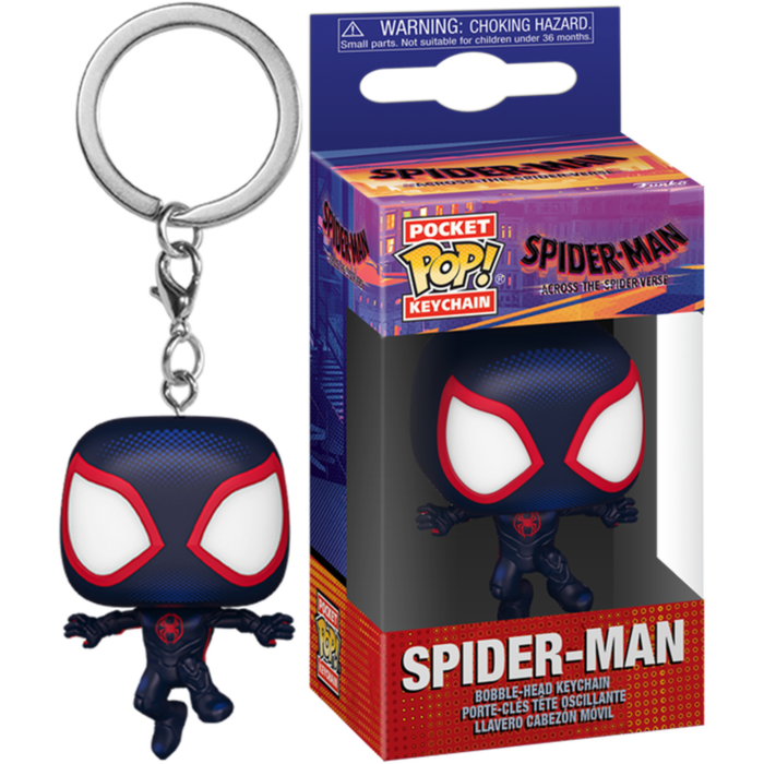 Pocket Pop Keychain! Spider-Man Across The Spiderverse - Spider-Man