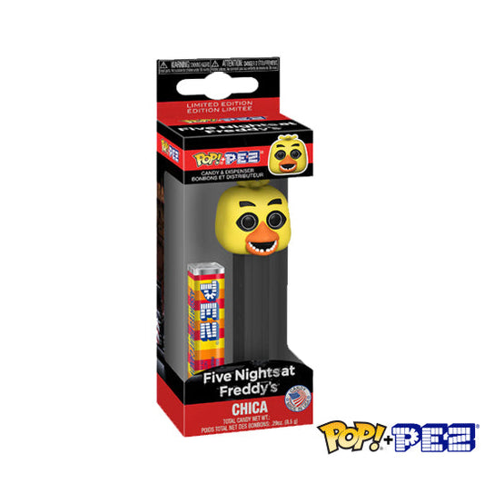 Funko Pez! Five Nights at Freddy’s (FNAF) Chica Pez Candy & Dispenser