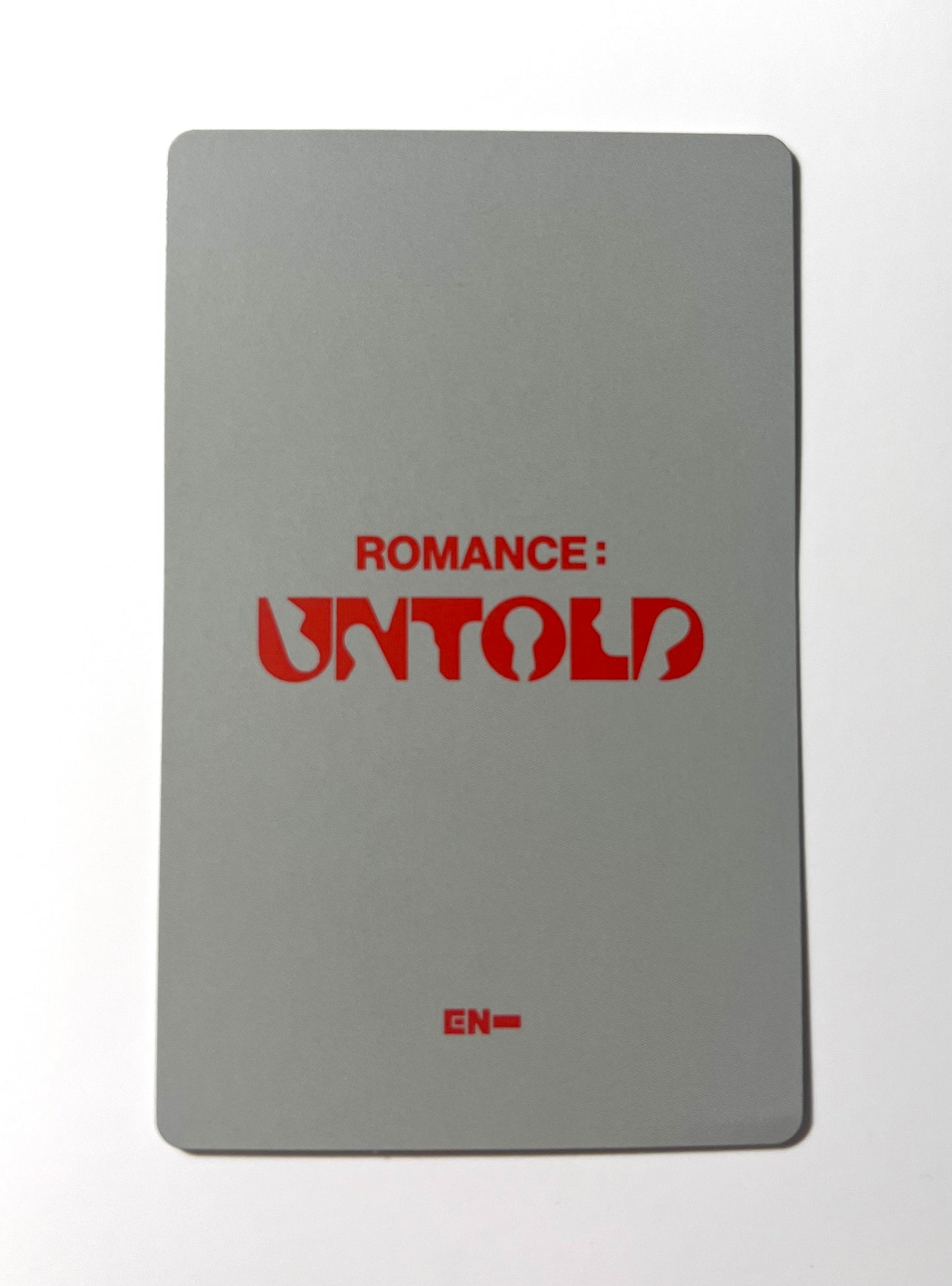 K-pop Enhypen Park Jay Romance : Untold Weverse Album Ver Official Photocard