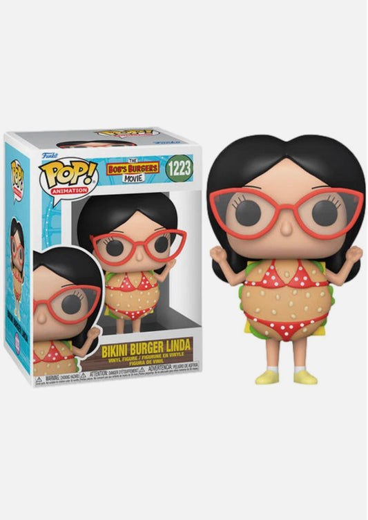 Funko Pop! The Bob’s Burgers Movie - Bikini Burger Linda 1223 + Free Protector