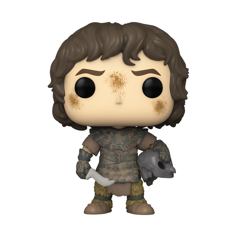 Funko Pop! The Lord of the Rings - Frodo with Orc Helmet 1565 Funko Shop Exclusive + Free Protector