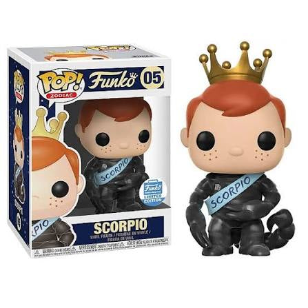 Funko Pop! Scorpio Zodiac Freddy Funko 05 Funko Shop Exclusive Figure + Pop Protector