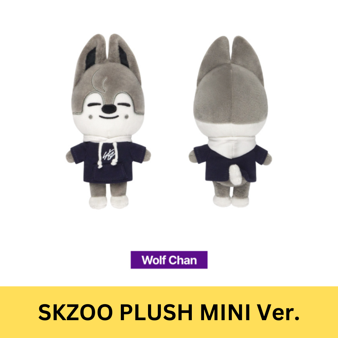 (PRE-ORDER) K-POP STRAY KIDS - SKZOO PLUSH MINI Ver. (SKZOO EVERYWHERE ALL AROUND THE WORLD (8 VERSIONS)
