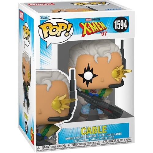 Funko Pop! Marvel X-Men ‘97 - Cable 1594 Figure + Pop Protector