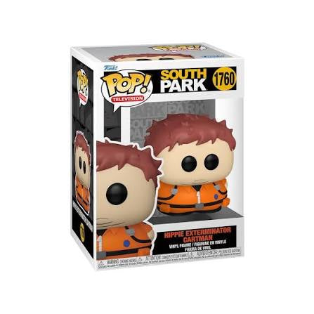 Funko Pop! South Park - Hippie Exterminator Cartman 1760 Figure + Pop Protector