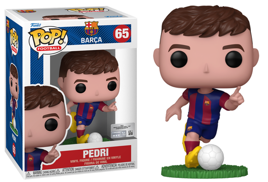 Funko Pop! Football FCB Barcelona Pedri 65 + Free Protector