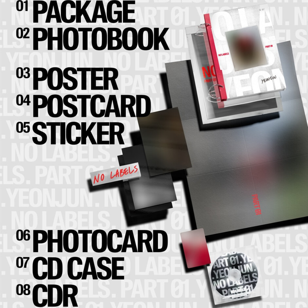 K-POP YEONJUN (TXT) - NO LABELS: PART 01 SET UP A VERSION
