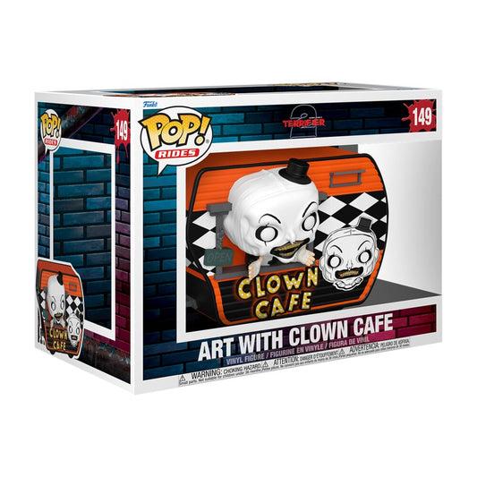 Funko Pop! Terrifier - Art with Clown Cafe 149 Rides Figure