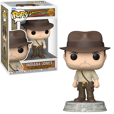 Funko POP! Movies: Indiana Jones #1350 - Indiana Jones + PROTECTOR!