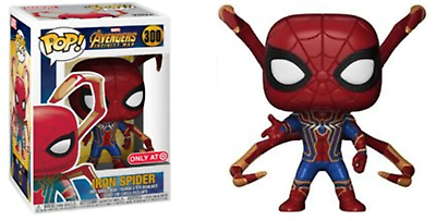 Funko Pop! Marvel: Avengers Infinity War #300 - Iron Spider Target Exclusive + PROTECTOR!