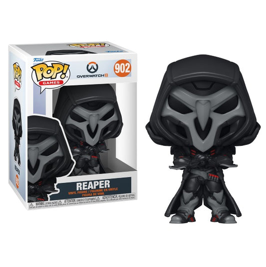 Funko POP! Games: Overwatch #902 - Reaper (VAULTED) + PROTECTOR!