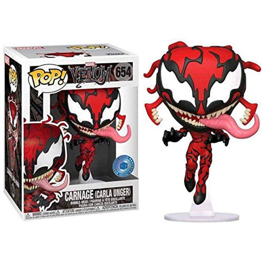 Funko POP! Marvel Venom #654 - Carnage Carla Unger + PROTECTOR!