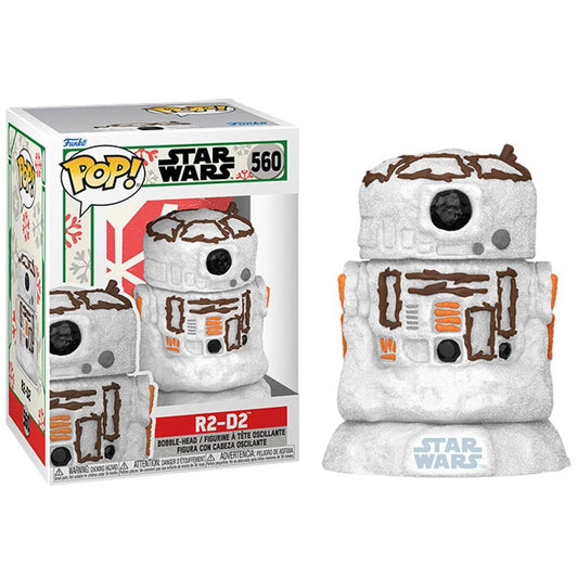 Funko Pop! Star Wars Winter Edition R2-D2 560 + Free Protector