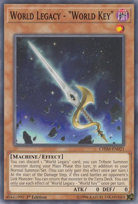 World Legacy - "World Key" - Chaos Impact (CHIM)