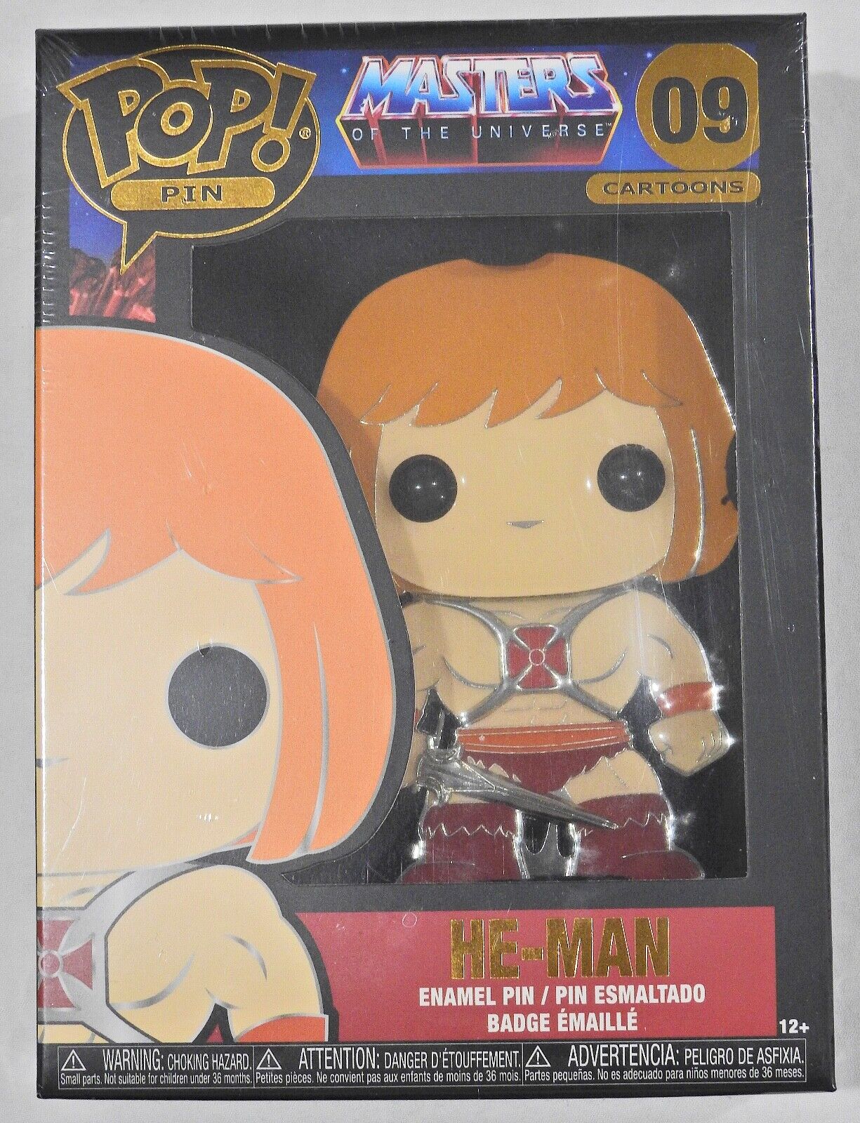 2020 He-Man Pop! Funko Pin - Masters of the Universe 09