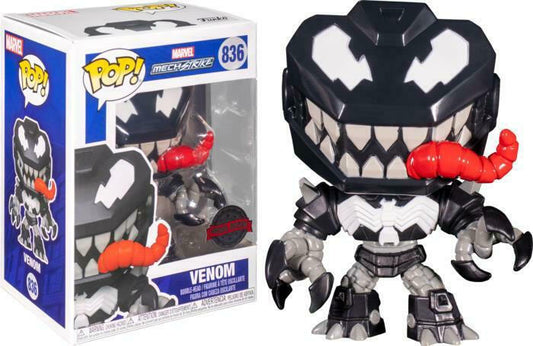 Funko POP! Marvel: Mech Strike #836 - Venom Special Edition + PROTECTOR!