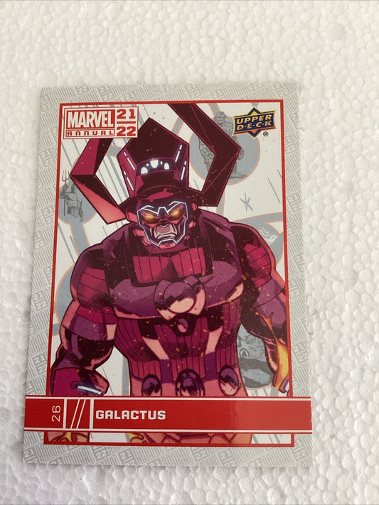 2021/22 Upper Deck Marvel Annual Galactus #26 Trading Card