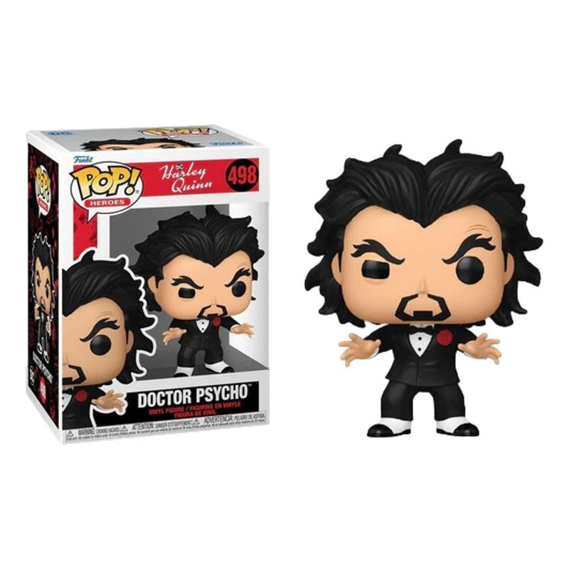 Funko Pop! DC Harley Quinn - Doctor Psycho 498 + Free Protector