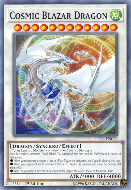 Cosmic Blazar Dragon - Legendary Duelists: Magical Hero (LED6)