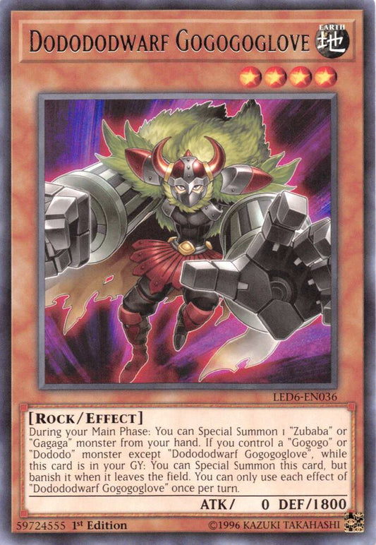 Dodododwarf Gogogoglove - Legendary Duelists: Magical Hero (LED6)